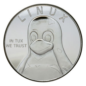 монета с Linux