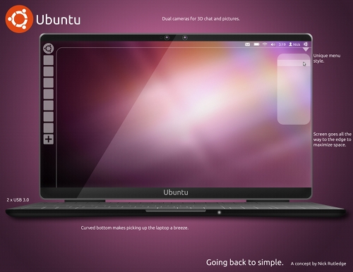 Ubuntu Laptop Concept